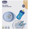 CHICCO (ARTSANA SPA) Chicco Set Pappa 12 Mesi+ Azzurro