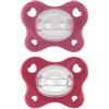 CHICCO (ARTSANA SPA) Chicco Dual Soft Succhietto Rosa 16-36 Mesi 2 Pezzi