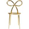 Qeeboo Sedia Ribbon finitura in metallo QEEBOO