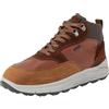 Geox U Spherica 4x4 B ABX, Scarpe da Ginnastica Uomo, Cognac C, 43 EU
