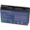 LETRLYK Batteria per computer portatile, 11,1 V, 5200 mAh, TM00741, compatibile con Acer Extensa 5120 5210 5220 5230 5235 5420 5430 5610 5620 5630 7120 7420 7620