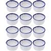CIYODO Mini ciotola d'acqua collezione per rettili, 12 ciotole in ceramica, per piccoli animali