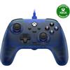 GameSir Controller di gioco cablato T7, blu trasparente, gamepad per PC con vibrazione, joystick USB per Windows 10/11