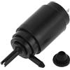 QUARKZMAN Pompa Lavavetri Per Fiat Punto Palio 1 Pezzo | Materiale Plastica, Colore Nero, 2 Pin, OE 1450174. Per Alfa Romeo GT 03-10, Per Ford Transit 85-00, Per Lancia Thesis 02-09.