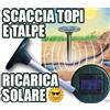 Star SCACCIA Talpe SOLARI AD ULTRASUONI Topi Repellente Stelo ALLU Terra mq.625 1X1,2V