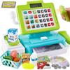 LINFUN KIDS Registratore di Cassa Giocattolo con Microfono, Scanner di Suoni e Luci, Cassa Supermercato Giocattolo per Bambini 2 3 4 Anni Verde