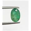 colori di gemme 2,46 Ct Natural Nice Green Oval Taglio Zambia Terra Smeraldo Minato Qualità A...