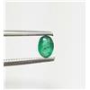 colori di gemme 0,39 Ct Naturale AAA Verde Zambia Smeraldo Non Trattato Taglio Ovale Gemme Sc...