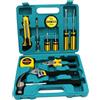 CGTQROVR Set di strumenti (12 pezzi) kit di strumenti in acciaio di sostituzione professionale include cassetta degli attrezzi portatile a misura di martello da cacciavite con scatola di archiviazione per i