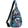 O²fine Zaino Monospalla Uomo Donna Sportivo Sling Bag Zaino Spalla Zaino Campus per Uomo Donna Outdoor Ciclismo Escursionismo Viaggi