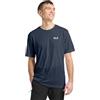 Jack Wolfskin Vonnan S/S T M T-Shirt, Vibrant Blue, L Uomo