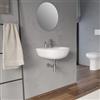 FRANKE Lavabo sospeso 54,5 cm monoforo in ceramica - Miraj