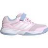 ADIDAS SPEEDCOUT K VELCRO PINK Scarpa Pallavolo Ragazzi