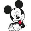 Komar Topolino Funny - 50 x 70 cm - Poster da parete, stampa artistica (senza cornice), Disney