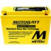 Motobatt BATTERIA MOTOBATT AGM MB16AU 12V 20Ah BQ004