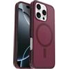 OtterBox Symmetry Seires Clear MagSafe Cover per iPhone 16 Pro, resistente a shock e cadute fino; sottile, testata 3x norme MIL-STD 810G, Rosso