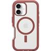 OtterBox Cover Defender XT MagSafe per iPhone 16, Trasparente/Marrone | Custodia con MagSafe, resistente a cadute, ultra robusta, testata 7x vs le norme anti caduta MIL-STD 810G