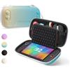 SQERO Switch Case for Nintendo Switch 2, Upgraded Honeycomb Shock-Absorbing Design, Portable Full Protection Travel Bag Cover for Nintendo Switch 2 Accessories with 10 Game Cards Storage