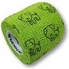 LisaCare - Benda elastica coesiva, autoadesiva, larghezza 5 cm, per persone e animali, per sport, lavoro, equitazione, colori e motivi assortiti
