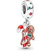 Pandora Lebkuchenmann Charm-Anhänger 799637C01 Pendente