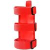 Stgbcst Supporto per estintore, supporto per bagagliaio per auto, estintore, cintura regolabile, accessori per auto, pratico per Jeep (rosso)