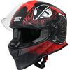 ORIGINE On Road Casco Integrale Casco Moto con Ventilazione ECE (FIGHTER MATT FLUO RED BLACK,XL)…