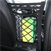 Adunsiaoto Universale Borsa Portaoggetti Auto, Rete Portaoggetti Auto Sedile, Borsa a Rete per Sedili Posteriori dell'automobile, Net dell'automobile 3 Strati Accessori Automobili(Nero)