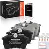 Frankberg Set di pastiglie dei freni incl. 4x Pastiglie dei Freni Posteriore Compatibile con Accord VII CL CN Accord VI CF CG CH CK CL Accord VII Tourer CM CN Replace# 43022S1AE50
