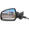 BESTPRICE 1x Specchio laterale sinistro elettrico convesso Compatibile con DACIA DUSTER, LOGAN, SANDERO, RENAULT LOGAN I (LS_), LOGAN I Estate (KS_)