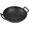 onlyfire Wok in Ghisa per Weber Gourmet BBQ System, Ø36cm BBQ Piastra per Griglie Weber 57 Kettle, Sistema Spirit II 200/300 e Genesis II GS4