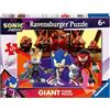 Ravensburger - Puzzle Sonic Prime, Collezione Giant Pavimento, Idea Regalo per Bambini 6+ Anni, Gioco Educativo e Stimolante, 125 Pezzi Giganti, 70x50 cm