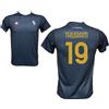 Does not apply Terza Maglia Blu Personalizzata T H U R a M 19 Creata Utilizzando Maglia Calcio