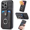JIUNINE Cover iPhone 13 Pro Max, Custodia Libro in Pelle Portafoglio Case Flip Antiurto con Disegni di Farfalla [Porta Carte] [Magnetica] [Interno TPU] per iPhone 13 Pro Max, Blu