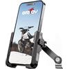 Grefay Supporto Telefono Moto [1S Sgancio Rapido] Supporto Telefono Specchietto Retrovisore Della Moto con Rotazione di 360 per Smartphone da 4.5-7 Pollici