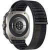 YuiYuKa Cinturino Galaxy Watch Ultra One Click, Robusti Nylon Trail Band per Samsung Watch Ultra Cinturino, Cinturini Ricambio Ondulato Cinturini Tessuto Morbido Traspirante per Samsung Watch Ultra 47mm