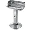 Ompagrill 60-40 Venus Inox - Barbecue a carbone