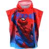 Marvel Spider Man Asciugamano con Cappuccio per Ragazzi, Telo da Spiaggia, Telo da Bagno in Cotone, Poncho per Bambino