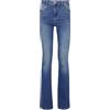 Liu Jo Jeans Donna con vestibilità Flare, Chiusura con Patta, Colore Blu Denim Modello: UXX043 D4538 78397 Blu D.Blue Dk Tencel Sun