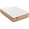 beloBed Materasso 90x180 cm Singolo. Altezza 20 cm. Materasso Reversibile Inverno Estate Rigidità Media Traspirante. PureCloud