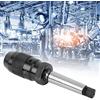 Risegun Mandrino autoserrante per trapano MT3 JT6 1-16 mm, bloccaggio automatico senza chiave, mandrino per fresatrice per tornio