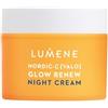 LUMENE Nordic-C [VALO] Crema notte illuminante | Crema idratante illuminante con lampone artico, acido ialuronico e vitamina C | Ricca di antiossidanti | Idratante e rivitalizzante | Vegana | 50 ml
