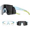 KAPVOE Occhiali da Sole Ciclismo Bambini Fotocromatici Sportivi Bici MTB Baseball Softball Running 3-14 Anni - K9035