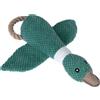 TIAKI Gioco per cani Anatra con corda - L 35 x P 32,5 x H 8 cm