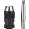 Risegun Accessori per mandrino trapano mandrino B16 Tornio Keyless, fissaggio conico resistente autoserrante, capacità 1-1 m