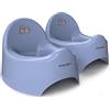 BABYLON Vasino per bambini Nautilus Vasino per bambini wc, colore: viola set 2 pezzi