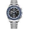 TAYSHILEY Pagani Design Orologio al Quarzo Uomo Modello PD - 1816 Quadrante 40mm Bracciale Acciaio Inox Vetro Zaffiro Sintetico Movimento giapponese TMI VK67 Cronografo, Blu PD-1816, Elegante,Sport