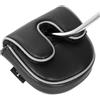 Big Teeth Golf Centre Shaft Mallet Putter Head Cover Headcover Magnetic Club Protector Black PU Leather per DF3 Putter