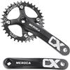 ENGWE MTB Guarnitura Mountain Bike, guarnitura MTB a Cono Quadrato con Braccio da 170 mm 104 BCD, Compatibile con Biciclette a velocità Singola e Biciclette a 8/9/10/11 velocità (42T)