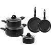 GUSTO CASA - Batterie Pentole 8 pezzi Artemisia