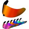 PSLER Visiera per Exo R420(NON compatibile con R520) - Visiera Colorata Accessori per Casco da Moto Ricambio(Rosso Intenso)